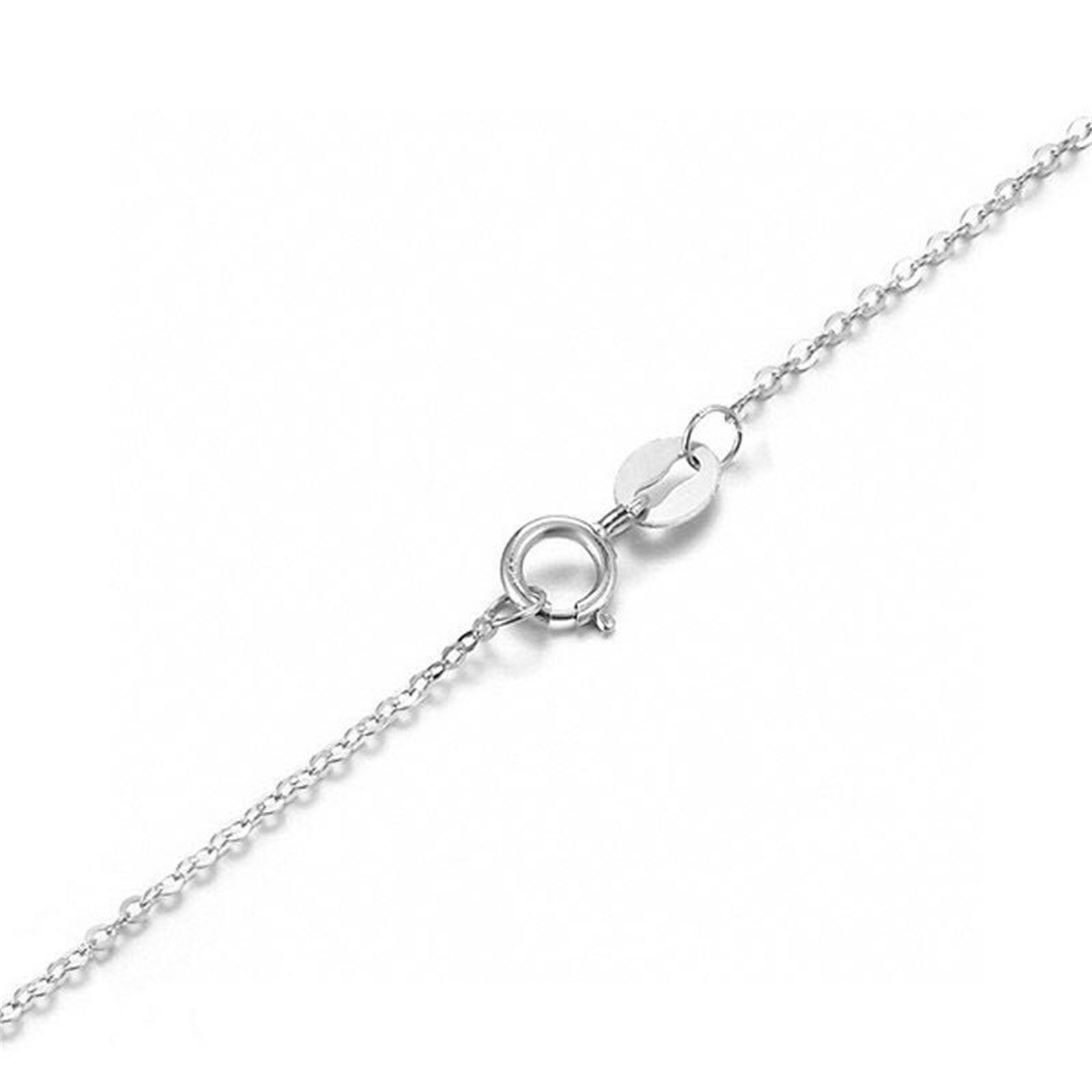 thumbnail image 2 of Plata chapada en oro Universal Flash O en forma de cadena Collarbone Cadena S925 pura plata joyería colgante, 2 of 2